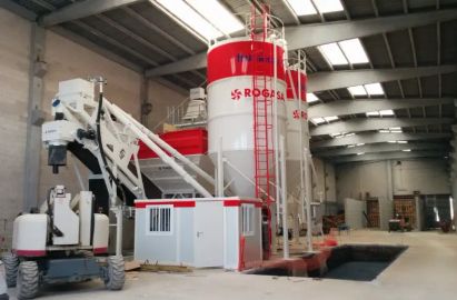 Frumecar Dry 3000C Static Concrete Batch Plant