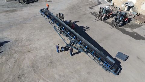 Portable Stackers R3650 Radial Conveyor