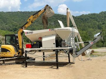 Blend E015 Mobile Concrete Batch Plant