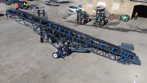 Portable Stackers R2430 Radial Conveyor
