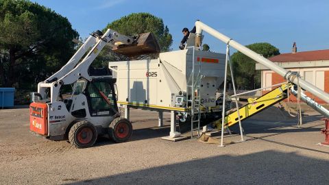 Blend E025 Mobile Concrete Batch Plant
