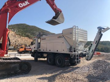 Blend E050 Mobile Concrete Batch Plant