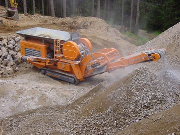 Rockster R800 Jaw Crusher