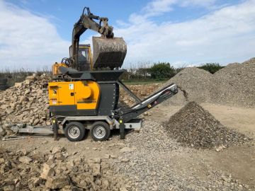 RubbleCrusher RC150V Jaw Crusher