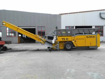 Olnova VB 75 D Mobile Dual Shaft Shredder