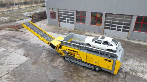 Olnova VB 95 DK Mobile Dual Shaft Shredder